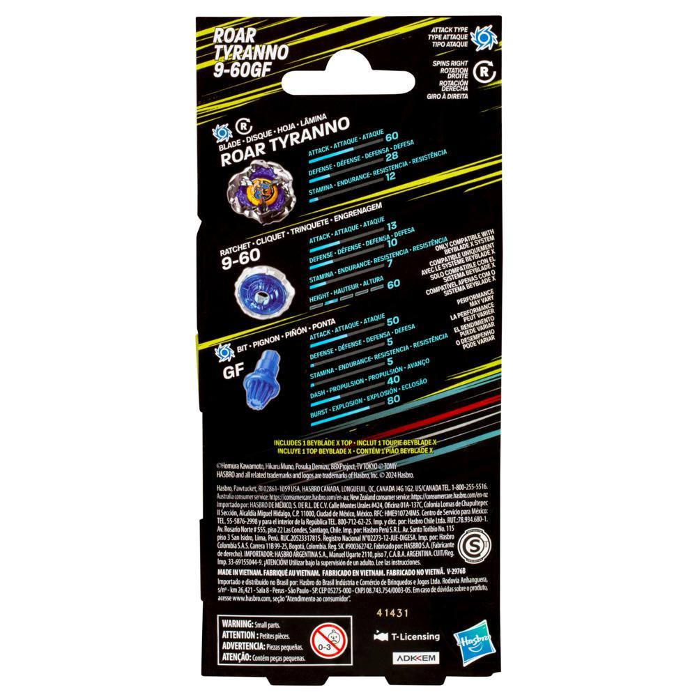 Beyblade X Roar Tyranno 9-60GF