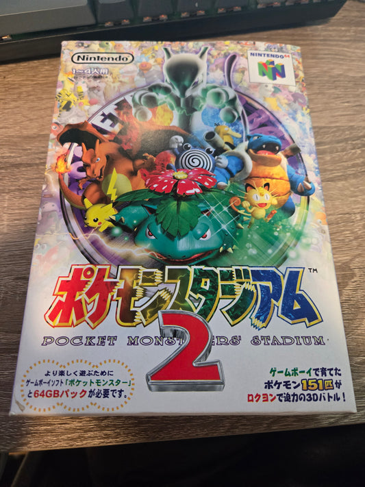 Pokemon Stadium 2 - Japanese